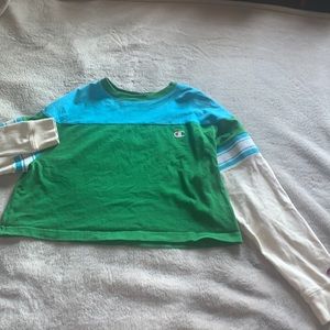 Cropped championship long sleeve